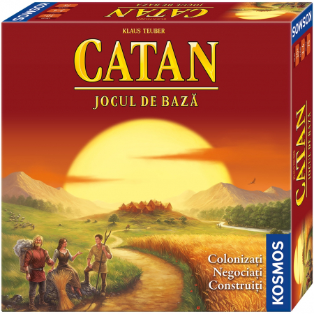 PROMOTII - Joc de societate Kosmos Catan, Jocul de baza