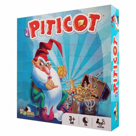 Joc educativ Comoara lui Piticot, 2-4 jucatori, 3 ani + [0]