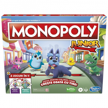 Casa & Gradina - Joc Monopoly Junior 2 in 1