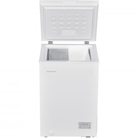 Lada frigorifica Heinner HCF-HM100CE++, 98 l, Clasa E, Convertibila Frigider/Congelator, Control electronic, Alb [1]