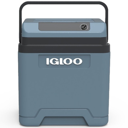 Lazi frigorifice - Lada frigorifica Igloo IE27, 12/220V, 27 litri, ice blue