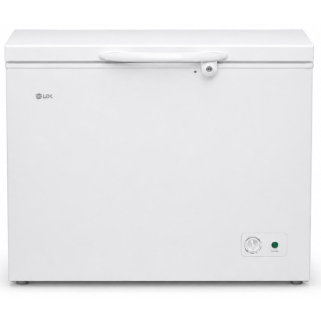 Lazi frigorifice - Lada frigorifica LDK BD-200FCGC, Clasa E, Capacitate 195 l, Congelare rapida, Termostat ajustabil, Alb