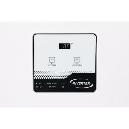 Lada frigorifica LDK BD-225W, Clasa E, Capacitate 254 l, Display, Congelare rapida, Termostat ajustabil, Inverter, Functie frigider, Alb [4]
