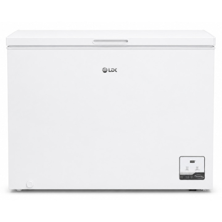 Lazi frigorifice - Lada frigorifica LDK BD-225W, Clasa E, Capacitate 254 l, Display, Congelare rapida, Termostat ajustabil, Inverter, Functie frigider, Alb