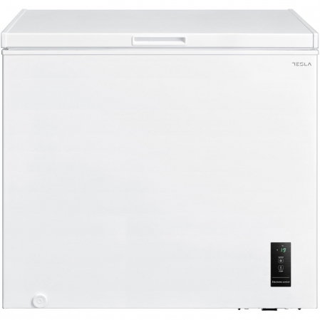 Electrocasnice mari - Lada frigorifica Tesla RH2000ME, 198 l, Clasa E, Functie frigider, Control electronic, Display LED, H 85 cm, Alb