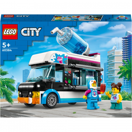 Lego - LEGO® City - Camioneta-pinguin cu granita 60384, 194 piese
