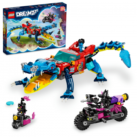 Lego - LEGO® DREAMZzz - Masina-crocodil 71458, 494 piese