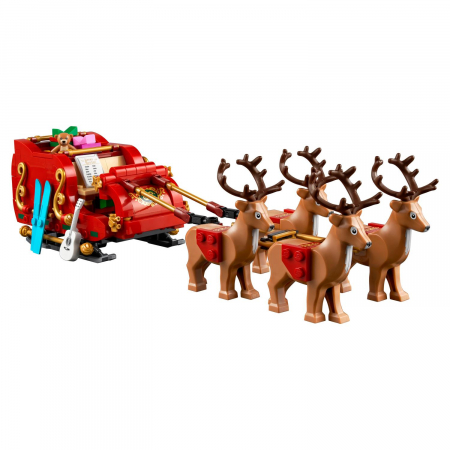 LEGO® Icons Creator Expert - Sania lui Mos Craciun 40499, 343 piese [2]