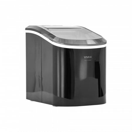 Masina de facut gheata VIVAX IM-123B Portabila, productie gheata 12 kg/24h, capacitate 2.4 l, 2 dimensiuni cuburi de gheata, negru [4]
