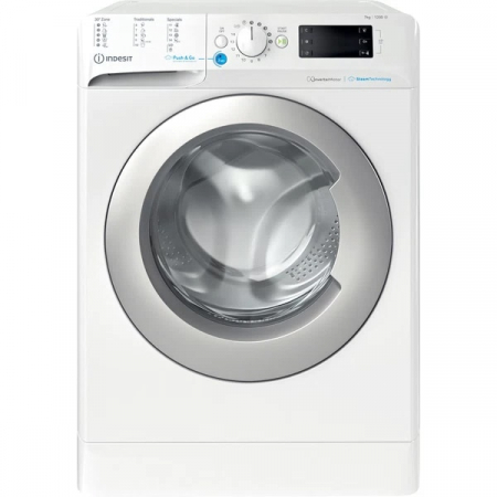 Masini de spalat rufe - Masina de spalat Indesit,7 kg, Push&Go, clasa energetica B, alb
