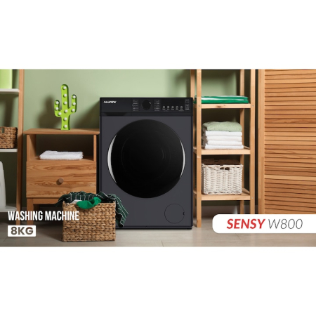 Masina de spalat rufe Allview Sensy 800, 8 KG, Motor Inverter, Super SLIM, Gri [2]