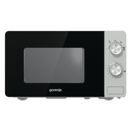 Cuptoare cu microunde - Cuptor cu microunde, Gorenje MO20E1S, 20L, mecanic, 800W, AquaClean, Gri