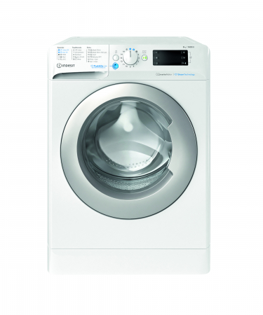 PROMOTII - Masina de spalat rufe cu incarcare frontala Indesit, BWE 81496X WSV EE, 8 kg, 1400 RPM, Clasa A, Alb,
