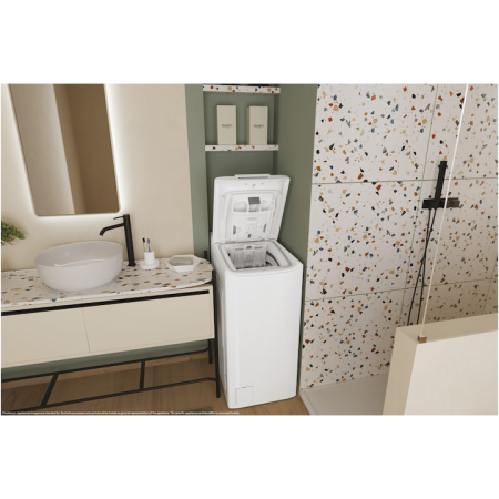 Masina de spalat rufe cu incarcare verticala Candy TCA273D3-S, 7 kg, 1200 RPM, Display 3D,Wifi,Mix Power Systems, Gentle touch opening, Clasa C, Alb [5]