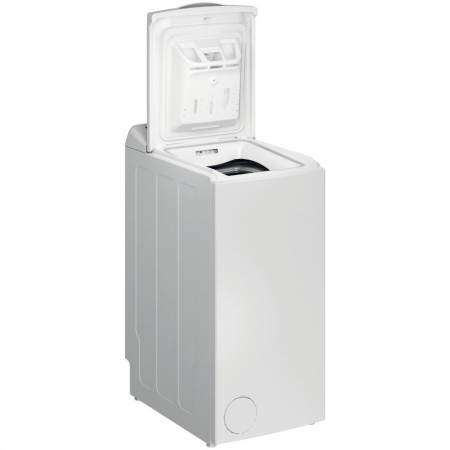 Masina de spalat rufe cu incarcare verticala Indesit BTWS72200EU/N, 7 kg, 1200 rpm, Clasa E, Turn&Go, Display digital, Alb [3]