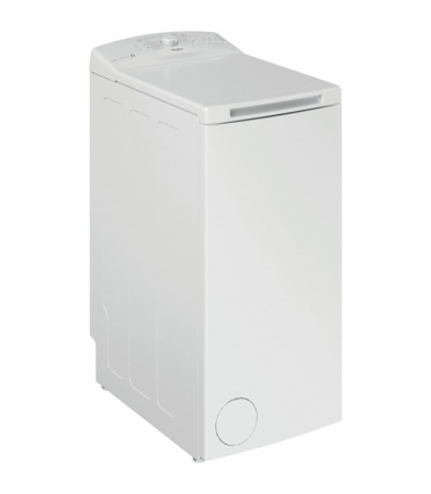Masina de spalat rufe cu incarcare verticala Whirlpool TDLR 6040L EU/N, Clasa C, Capacitate 6 Kg, 1000 rpm, 6th Sense, Alb [1]