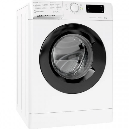 Masina de spalat rufe frontala INDESIT MTWE91483WKEE, 9 kg, 1400rpm, Clasa D, alb [1]