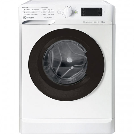 PROMOTII - Masina de spalat rufe frontala INDESIT MTWE91483WKEE, 9 kg, 1400rpm, Clasa D, alb