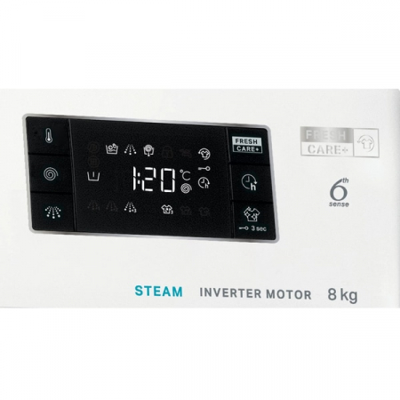 Masina de spalat rufe frontala WHIRLPOOL FFB 8258 WV EE, 6th Sense, 8 kg, 1200rpm, Clasa B, alb [5]