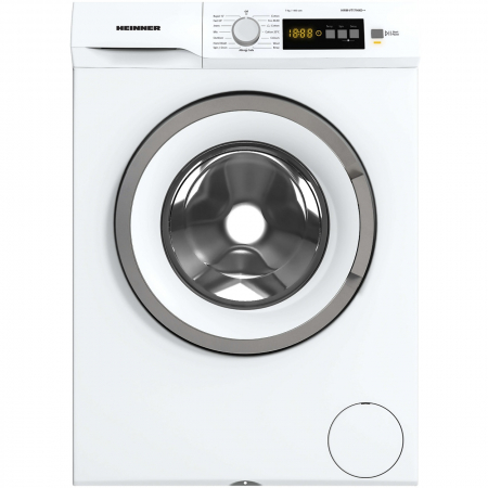 Masini de spalat - Masina de spalat rufe Heinner HWM-VT1714KD++, 7 kg, 1400 rpm, Clasa D, Display digital, Blocare acces copii, Alb