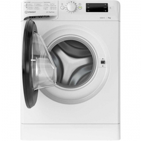 Masina de spalat rufe Indesit MTWE 71252 WK EE, 1200 RPM, 7 kg, Clasa E, Alb [2]