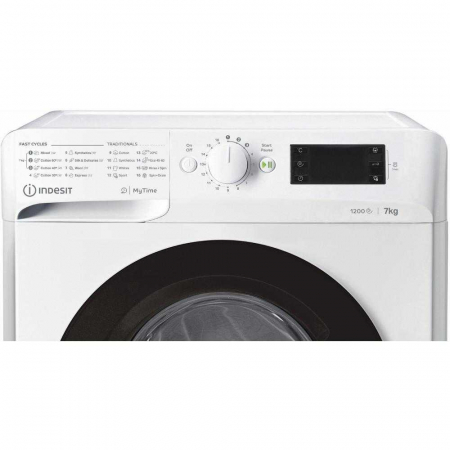 Masina de spalat rufe Indesit MTWE 71252 WK EE, 1200 RPM, 7 kg, Clasa E, Alb [4]
