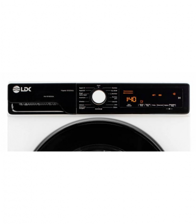 Masina de spalat rufe LDK Higeea 1012DISA, Clasa A, Capacitate 10 Kg, 1200 rpm, 15 Programe, Steam Assist, Anti-Alergic, Selectare nivel murdarie, Selectare tip pata, Prespalare, Alb [1]