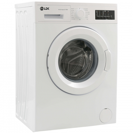 Masina de spalat rufe LDK HIGEEA EL71SBWN Silver, Clasa D, Capacitate 7 Kg, 1000 rpm, Eco-logic, Argintiu [1]