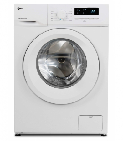 Masini de spalat - Masina de spalat rufe LDK Queen M610WD, Clasa E, Capacitate 6 Kg, 1000 rpm, Slim, Display LED, Drum Clean, Amanare pornire, Alb