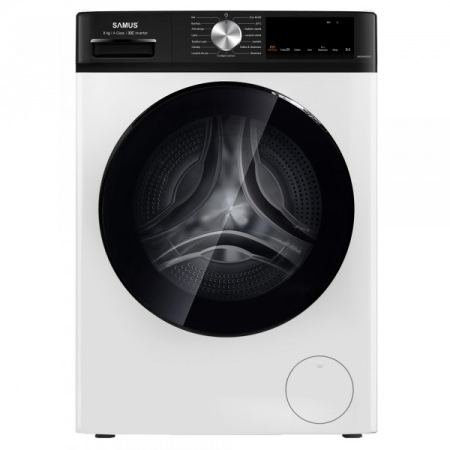 Masina de spalat rufe Samus WSDMI-80142, 8 kg, 1400 rpm, Motor Inverter, Display LED, Clasa A [0]