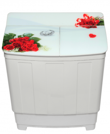 Masina de spalat rufe semiautomata Buntz BMS-75, 7.5 Kg, Capacitate rufe stoarcere 6Kg, 500 W, Alb [2]