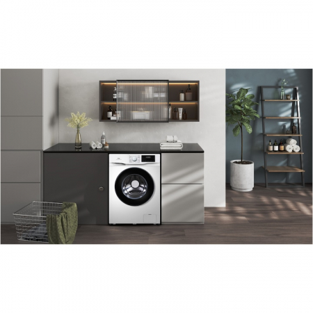Masina de spalat rufe TCL FF0612WB1, 6 kg, 1200 RPM, Clasa B, Motor Inverter, Steam Wash, Drum Clean, Honeycomb Drum, Alb [7]