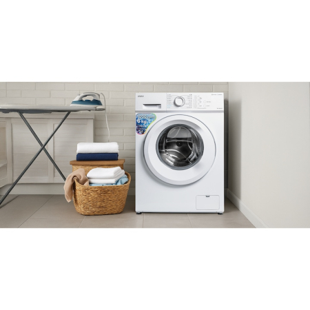 Mașină de spălat rufe VIVAX WFL-100616CSI, Inverter, 6 kg, 1000 rpm, Slim, Clasa energetică A, 16 programe, Pornire întârziată 3-18h, Spălare rapidă 15 min, Funcție abur, Alb [2]