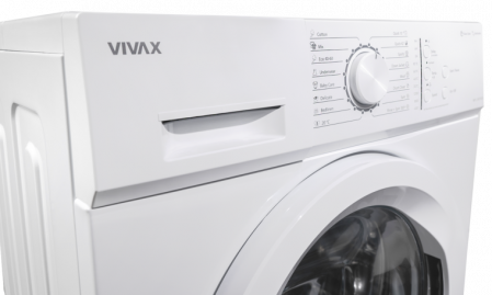 Masina de spalat rufe VIVAX WFL-120716CS, 7 kg, 1200 RPM, Clasa E, Baby Care, Eco, Control electronic, Blocare acces copii, Temperatura reglabila, Drum Clean Sterilization, Program Rapid, Delay Start, 16 programe, Alb [2]