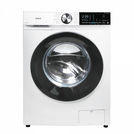 Masini de spalat rufe - Masina de spalat rufe VIVAX WFL-140816PMI, 8kg, 1400 RPM, BLDC Motor Inverter, Clasa A, Steam Hygiene, Children's sensitive laundry, Eco, Display digital, Control electronic, Stain Magic, Quick Wash,