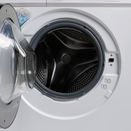 Masina de spalat rufe VIVAX WFL-141012CI, 10 kg, 1400 rpm, Clasa A, Motor Inverter, 12 Programe, Spalare cu aburi, Alb [3]