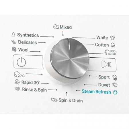 Masina de spalat rufe frontala WHIRLPOOL FFB 9458 WV EE, 6th Sense, 9 kg, 1400rpm, Clasa B, alb [5]
