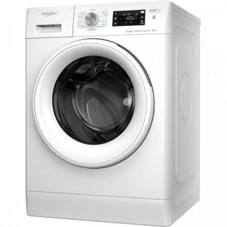 Masina de spalat rufe frontala WHIRLPOOL FFB 9458 WV EE, 6th Sense, 9 kg, 1400rpm, Clasa B, alb [2]