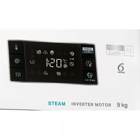 Masina de spalat rufe frontala WHIRLPOOL FFB 9458 WV EE, 6th Sense, 9 kg, 1400rpm, Clasa B, alb [6]