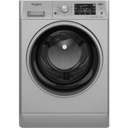 Masina de spalat rufe Whirlpool FFD 9469 SBSV EU, 6th Sense, FreshCare+, Steam Refresh, 9 kg, 1400 rpm, Clasa A, Argintie [5]
