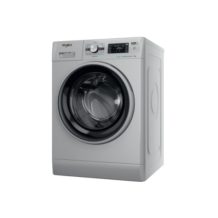 Masina de spalat rufe Whirlpool FFD 9469 SBSV EU, 6th Sense, FreshCare+, Steam Refresh, 9 kg, 1400 rpm, Clasa A, Argintie [1]
