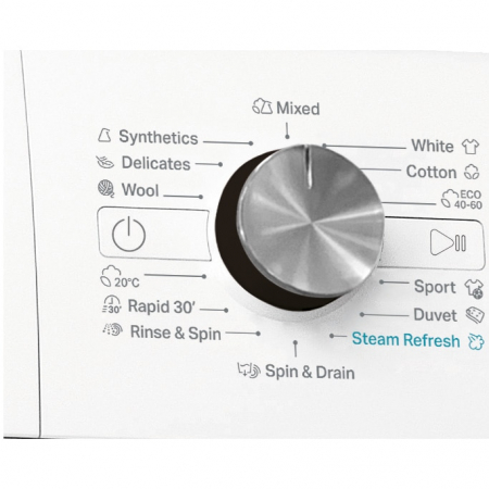Masina de spalat rufe Whirlpool FreshCare+ FFB8258BVEE, 8 kg, 1200 RPM, Clasa B, Steam Refresh, Tehnologia al-6lea Simt, Motor Inverter, Alb [6]