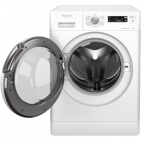 Masina de spalat rufe Whirlpool FreshCare+ FFS7458WEE, 7 kg, 1400 rpm, Clasa B,Tehnologia al 6-lea Simt, Motor Inverter, Alb [3]