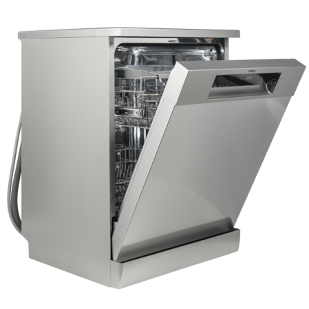 Masina de spalat vase independenta  Vivax DW-601472C X, 14 Seturi, 7 programe, Clasa E, Control digital, 60 cm, Argintiu [6]