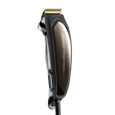 Aparat de tuns Taurus Mithos Avant Plus,15 accesorii, Cutite titanium, Negru/Maro [8]