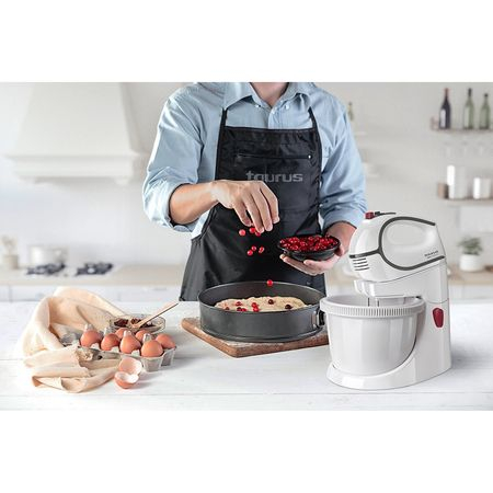 Mixer Taurus Giro Complet, 500W, bol rotativ 2,5l, Alb [9]