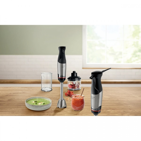 Mixer vertical BOSCH ErgoMaster MSM6M620, 0.6l, 1000W, viteza, variabila, negru-argintiu [1]
