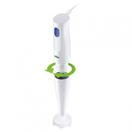 Mixer vertical Braun MQ10.000P, 450 W, 1 viteza, Alb [1]