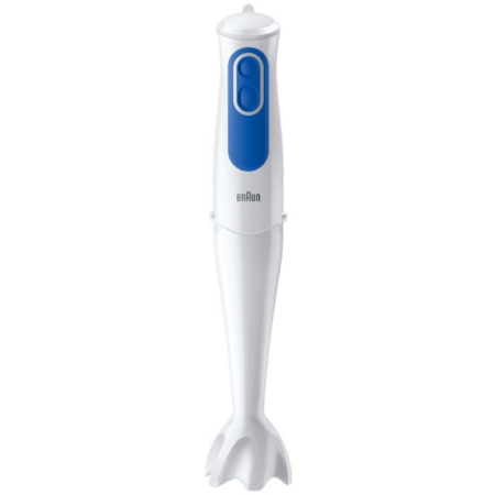 Electrocasnice mici - Mixer vertical Braun MQ3000WH SMOOTHIE 700 W, Pahar gradata 600ml, Alb/Albastru