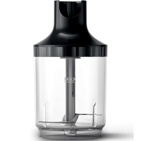 Mixer vertical Philips Viva Collection HR2621/90, 800 W, Viteza variabila + Turbo, tel, tocator XL, Negru [2]